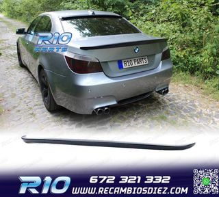 ALERON SPOILER BMW E60 03-10 NEGRO BRILLO