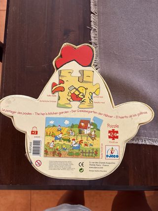 Puzzle Djeco Gallina 24 piezas