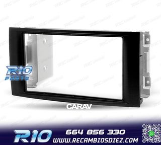 MARCO NEGRO RADIO 2-DIN PARA VOLKSWAGEN VW TOUAREG 02-10 T5 