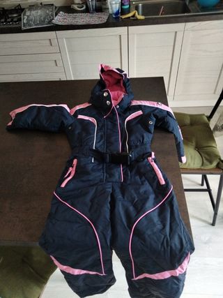 Tuta sci bambina 3-4 anni