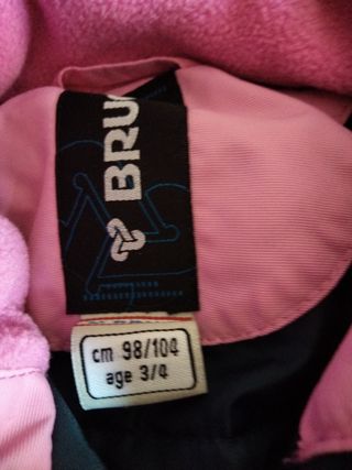 Tuta sci bambina 3-4 anni