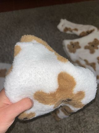 Pijama Osito Peluche - Blanco Marrón