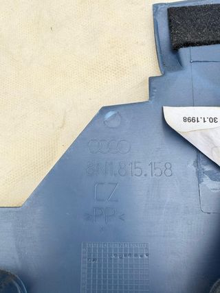 8N1815158 PANNELLO BLU CRUSCOTTO CENTRALE DX AUDI 