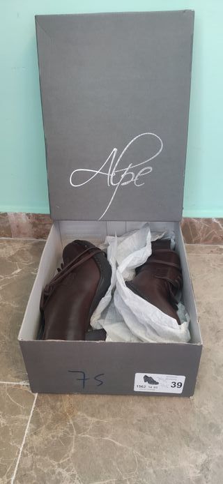 Zapatos Alpe tacón marrón
