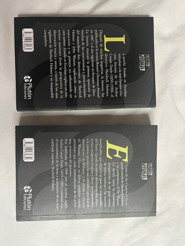 Estudio en Escarlata El Signo de los Cuatro