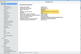 MacBook Air 13" M1-8GB RAM