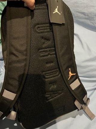 Mochila Nike air Jordan Negra y Gris nueva