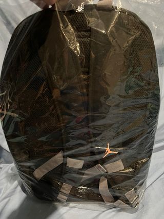 Mochila Nike air Jordan Negra y Gris nueva