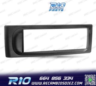 MARCO NEGRO RADIO 1-DIN PARA RENAULT MEGANE I SCENIC 96-03