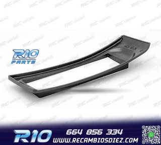 MARCO NEGRO RADIO 1-DIN PARA RENAULT MEGANE I SCENIC 96-03
