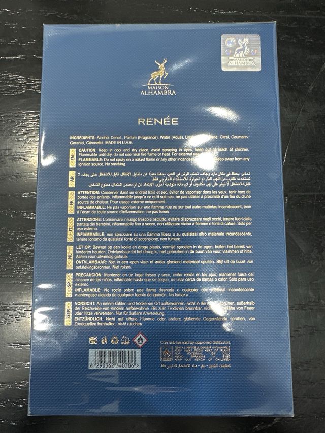 Renée Carmine - Maison Alhambra EDP