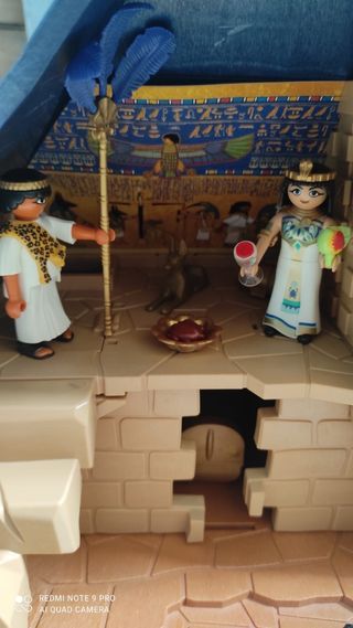 Pirámide Playmobil Egipcia