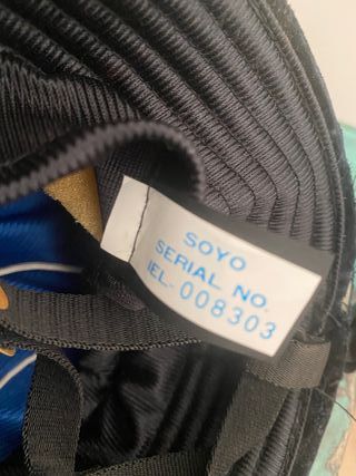Casco equitación Soyo: negro