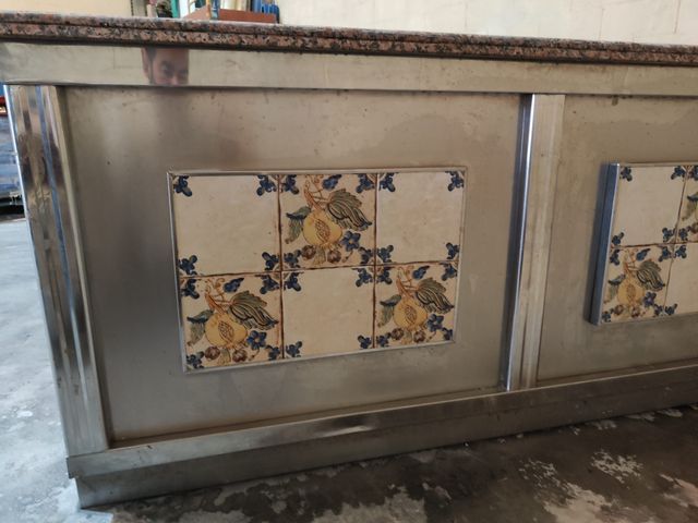 Mostrador granito - negocio