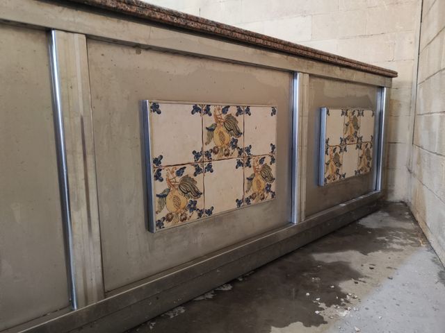 Mostrador granito - negocio