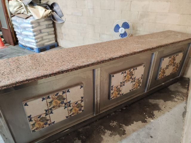 Mostrador granito - negocio