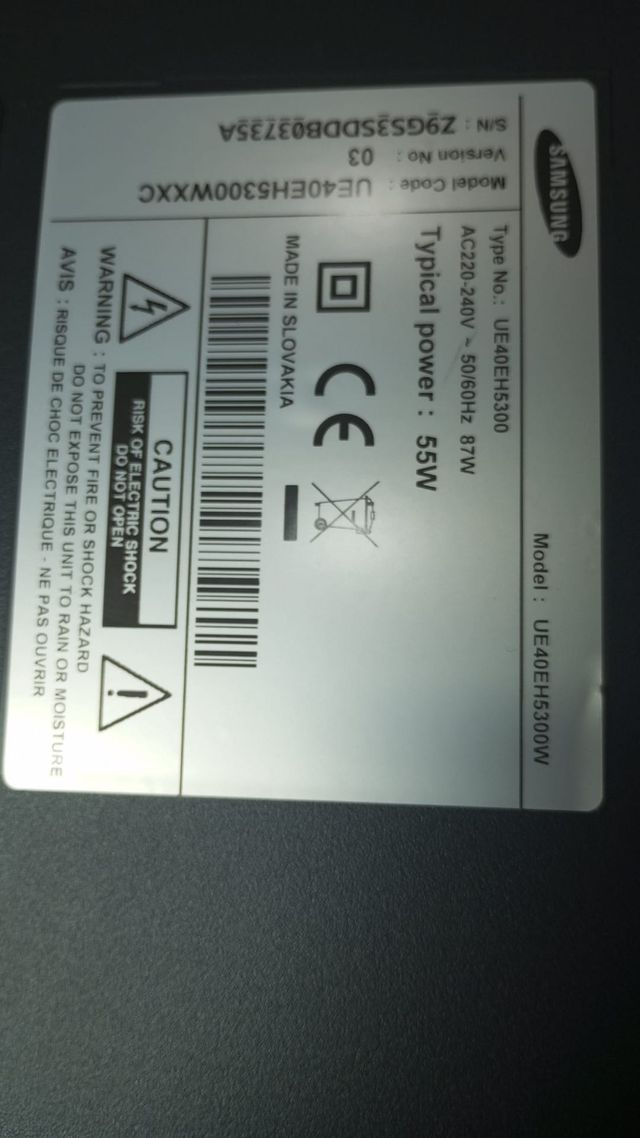 Televisore Samsung UE40EH5300