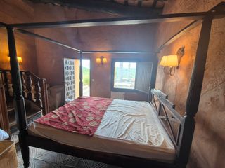 Cama Balinesa madera maciza 150x200
