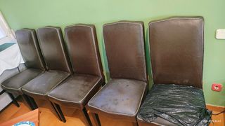 6 Sillas Comedor Marrón