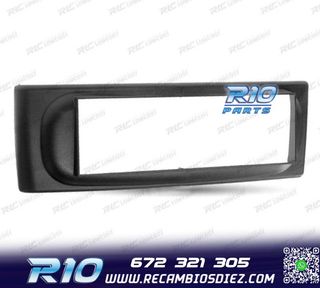 MARCO NEGRO RADIO 1-DIN PARA RENAULT MEGANE I SCENIC 96-03