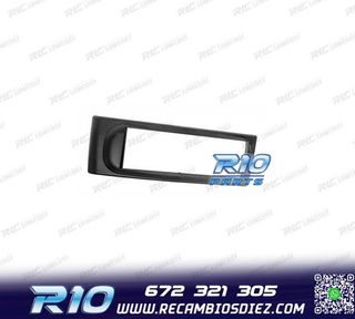 MARCO NEGRO RADIO 1-DIN PARA RENAULT MEGANE I SCENIC 96-03