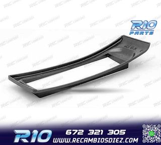 MARCO NEGRO RADIO 1-DIN PARA RENAULT MEGANE I SCENIC 96-03