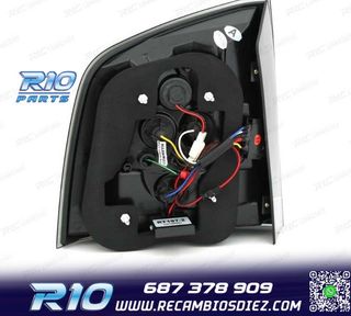 PILOTOS SKODA OCTAVIA KOMBI 05-13 LED ROJO AHUMADO