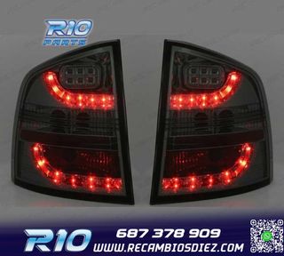 PILOTOS SKODA OCTAVIA KOMBI 05-13 LED ROJO AHUMADO