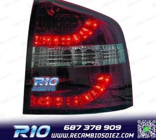 PILOTOS SKODA OCTAVIA KOMBI 05-13 LED ROJO AHUMADO