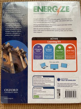 Energize 3. Workbook Oxford 