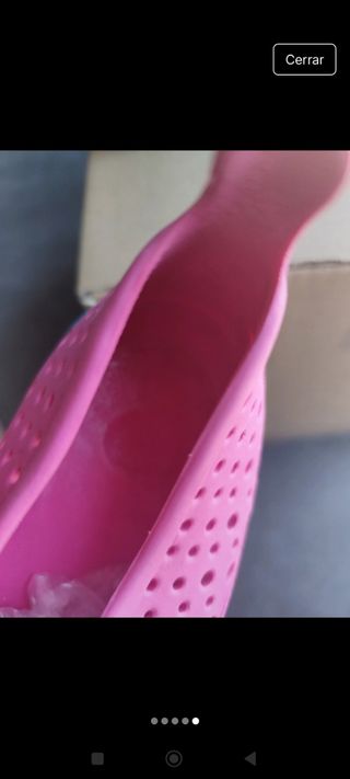 Zapatillas agua niña rosa 33/34