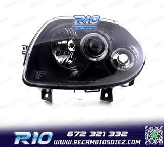 FAROS RENAULT CLIO 98-01 OJOS ANGEL FONDO NEGRO