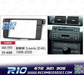 MARCO NEGRO RADIO 2-DIN PARA BMW SERIE 3 E46