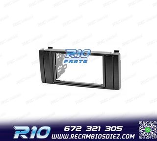 MARCO NEGRO PARA RADIO 2-DIN PARA BMW SERIE 5 E39 Y X5 E53