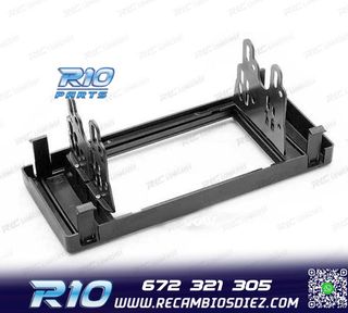 MARCO NEGRO PARA RADIO 2-DIN PARA BMW SERIE 5 E39 Y X5 E53