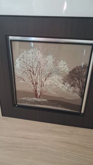 Cuadro árbol de la vida - marrón