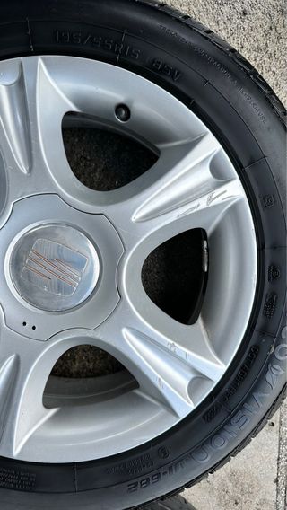 Llantas 15” SEAT Ibiza  5x100