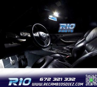 KIT 20 BOMBILLAS LED INTERIOR PARA BMW SERIE 3 E46 M3 318I 3