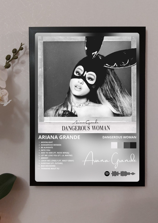 Quadro Ariana Grande Dangerous Woman