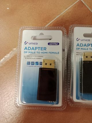 10 adattatori singoli da DP a HDMI