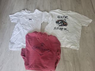 Ropa hombre: 2 camisetas, vaqueros, sudadera