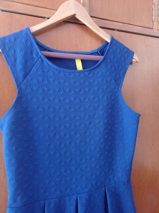 Vestido Zara azul - Talla M