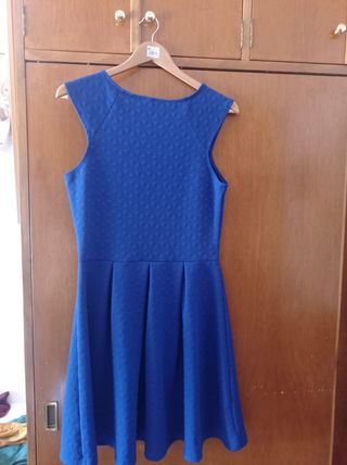 Vestido Zara azul - Talla M