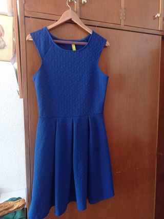 Vestido Zara azul - Talla M