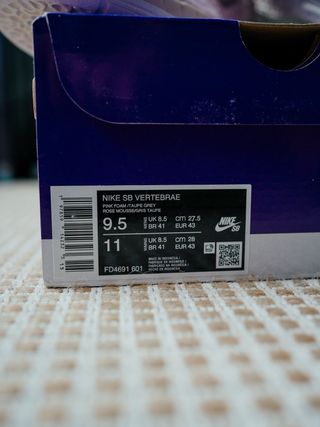 Nike SB Vertebrae - Zapatillas Rosa