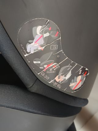 Silla coche grupo 2/3