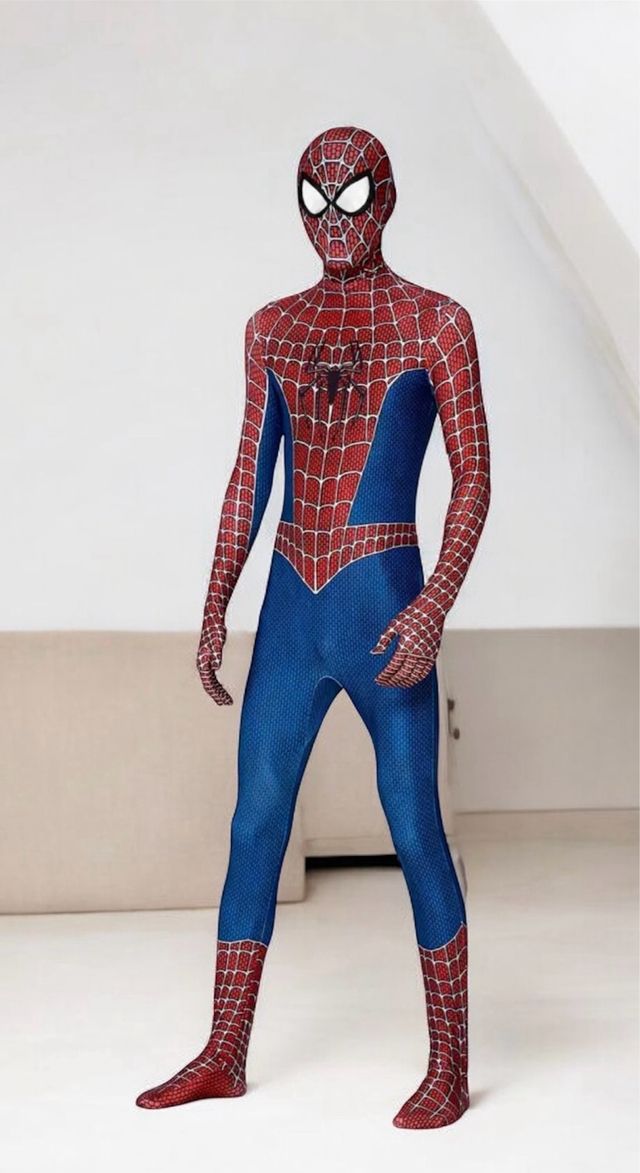 Nuevo - halloween - Traje Spiderman para Adulto