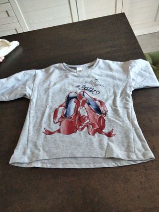 Felpa ballerina bimba 4 anni