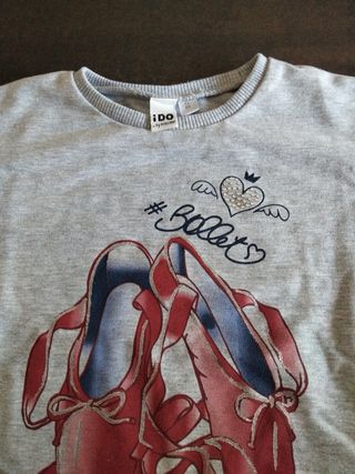 Felpa ballerina bimba 4 anni
