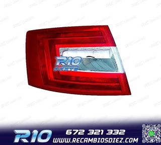PILOTO IZQ SKODA OCTAVIA 4P 13-17 BLANCO ROJO